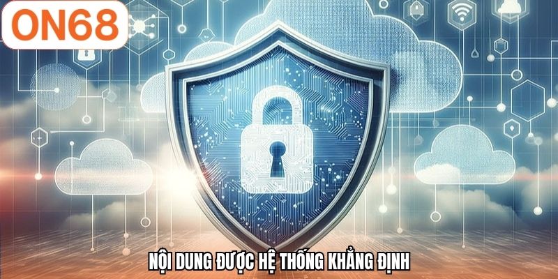 Nội dung được hệ thống khẳng định