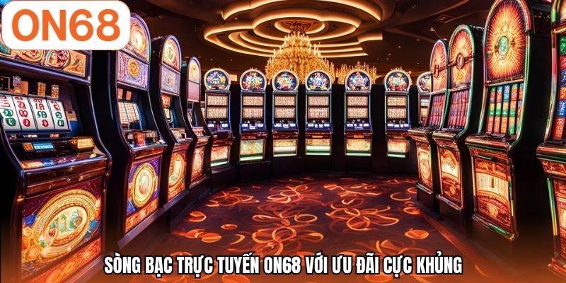 Sòng bạc trực tuyến ON68 với ưu đãi cực khủng